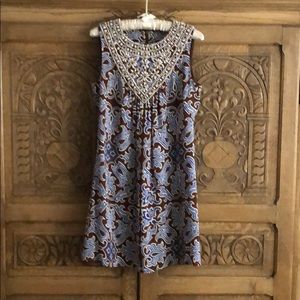 Tory Burch Crystal & Beaded Embellished Dress